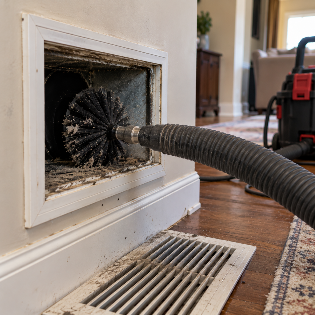 Full Air Duct Cleaning Service vs. Just the Vents
